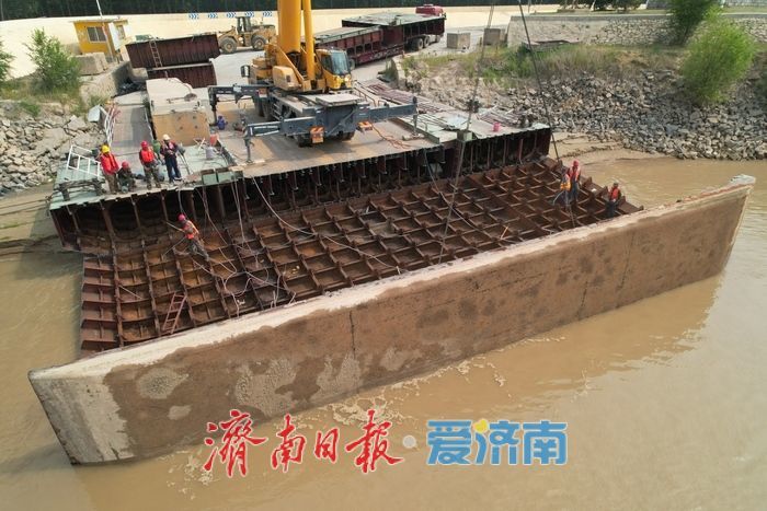 正式退出历史舞台，济北黄河浮桥顺利拆除