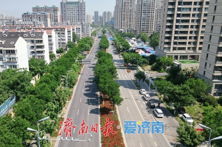 打通交通瓶颈，济南中央商务区泺邑路南段拓宽改造
