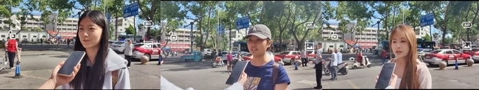 济南高考考场外，这一幕让人暖心
