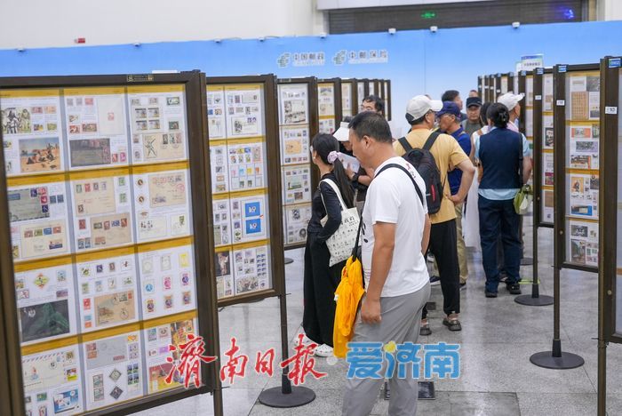 一年四季 泉在济南丨全国集邮盛宴亮相济南 开展首日迎万名观众观展