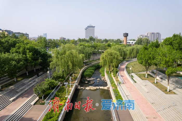 水清岸绿惠民生，全福河历下段尽显生态之美