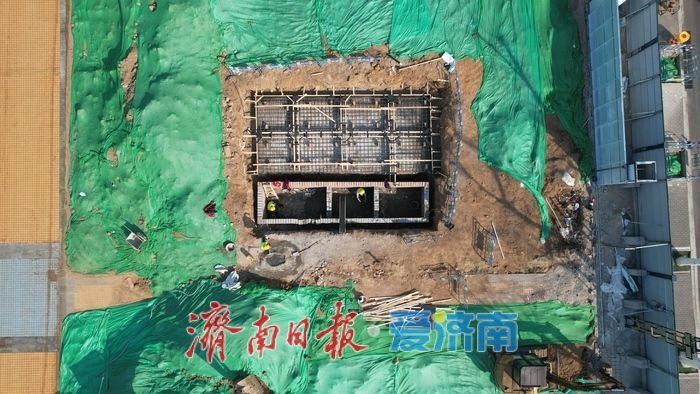 项目强省会｜济南泉城广场智慧停车场开工建设忙