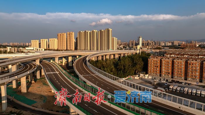 项目强省会｜济南零点立交，铸就城市交通新动脉