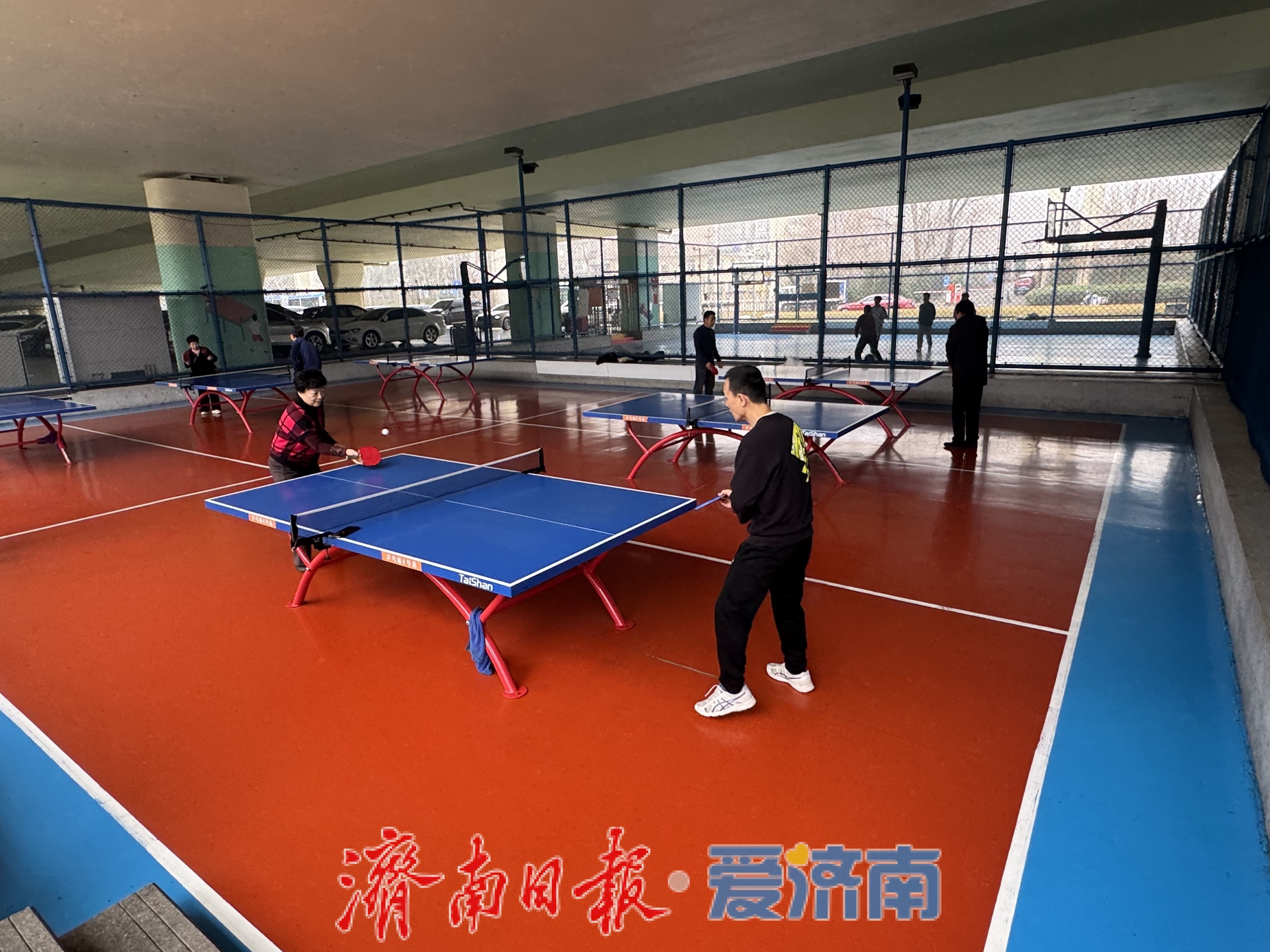 春日动起来！济南燕山立交低线公园市民乐享健身时光