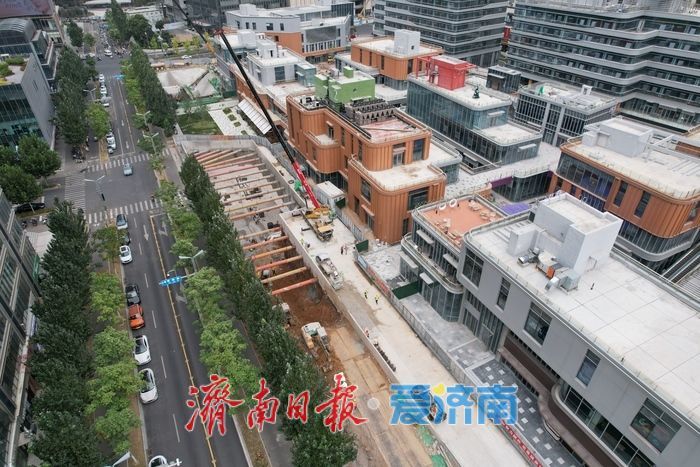 抢抓节前施工节点 轨交配套工程加速落地