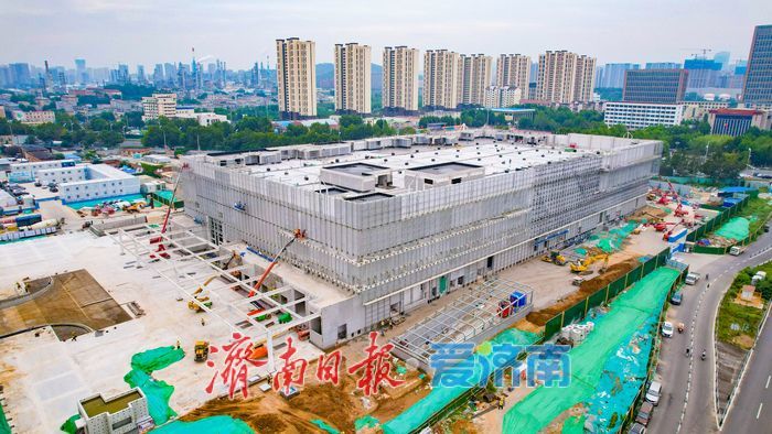 以绿色筑就高端商业 济南山姆会员商店项目建设进度超 70%