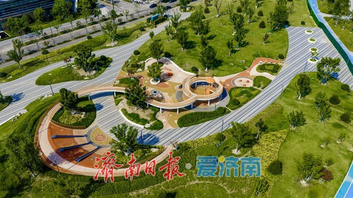 华山—白泉廊道西段成形 东站新城再添生态运动新地标