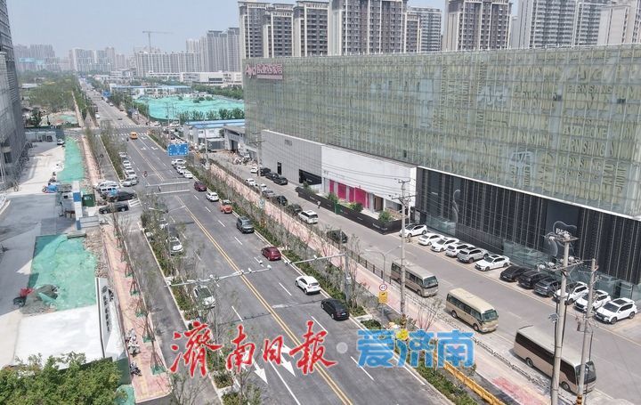 济南水屯路百米“瓶颈路”放开交通，北湖核心区再添南北交通干道