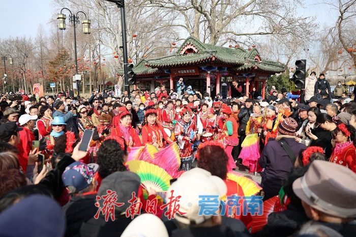 泉城年味拉满！济南春节特色展演引八方来客
