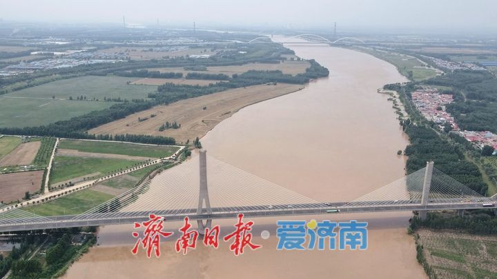 大河奔流！黄河济南段流量突破4000立方米每秒