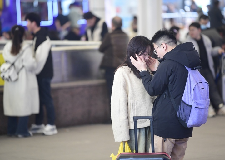 2024年春运临近尾声，济南火车站客流平稳有序