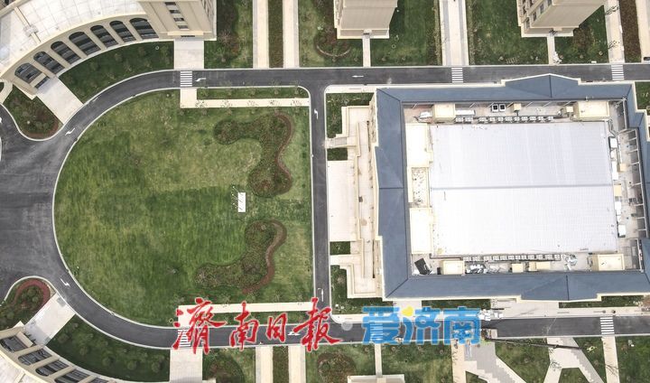 济南盛福片区这座高中本月底前建成