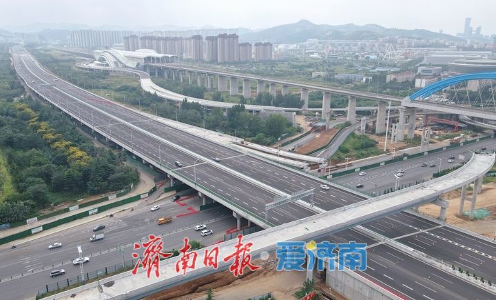 项目强省会｜邢村立交新建桥体双向恢复通车