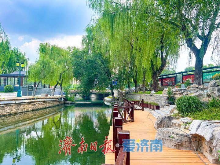 高温觅清凉！山水沟改造完工 泉城新增亲水纳凉地