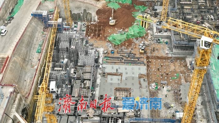 项目强省会｜山东省立医院病房综合楼二期项目加速建设 齐鲁医疗服务再添新翼