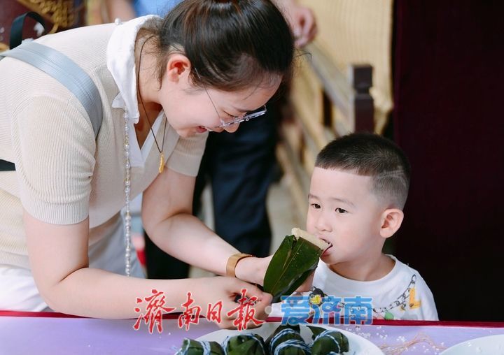 民俗迎端午，趵突粽飘香