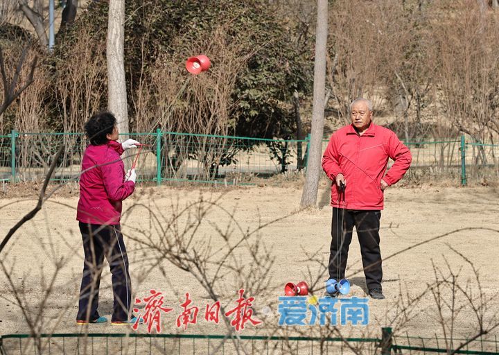 泉城气温回升暖意浓