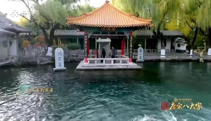 撒贝宁与曾巩“穿越”打卡济南图书馆、超然楼、趵突泉…… 