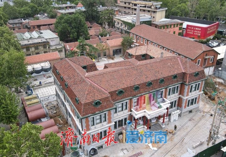 项目强省会｜百年历史建筑修缮改造近尾声，国际艺术中心将落户