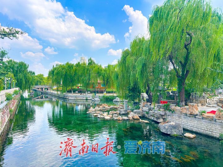 高温觅清凉！山水沟改造完工 泉城新增亲水纳凉地