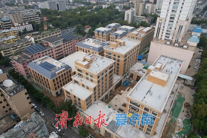 项目强省会｜老济南宾馆旧貌焕新颜，将成商埠文化新窗口