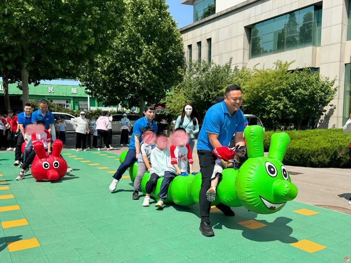 全国助残日｜济南市启明星儿童康复中心为“慢飞天使”举办融合趣味运动会