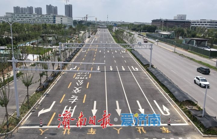 项目强省会｜拆除围挡，青岛路济南国际医学中心立交至医学大道段将恢复双向通行