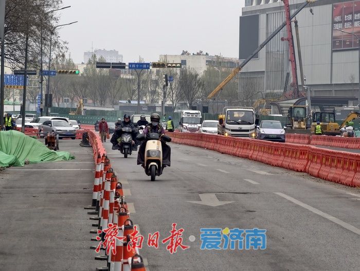 济南经一路西市场段提升改造，道路功能将逐步恢复