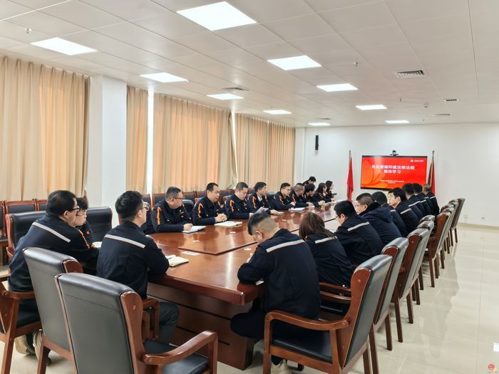 济南热力集团开展优化法治化营商环境宣传月活动