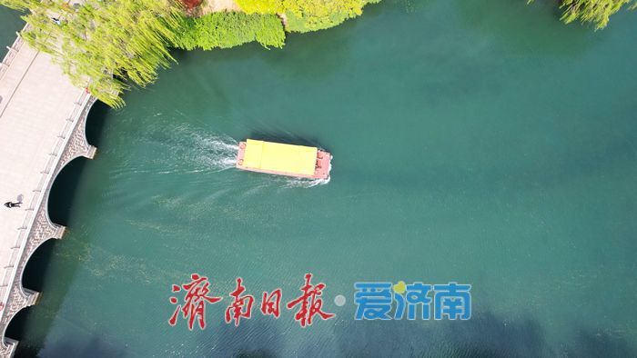 颜值拉满！春满明湖入画来