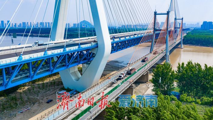 济南黄河大桥老桥启动大修 私家车禁行保障施工推进