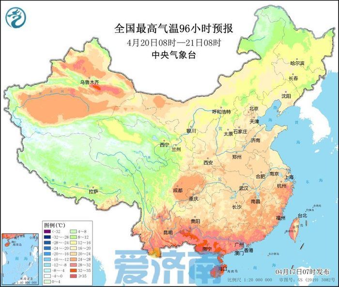 升温持续！济南明日最高气温30℃，新一轮降水降温预定周五上线