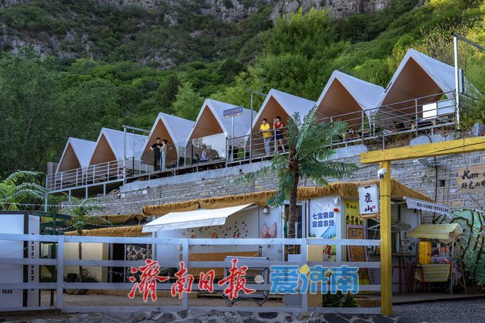 帐篷扎进山水间！济南周边露营经济“百花齐放”激活绿色动能