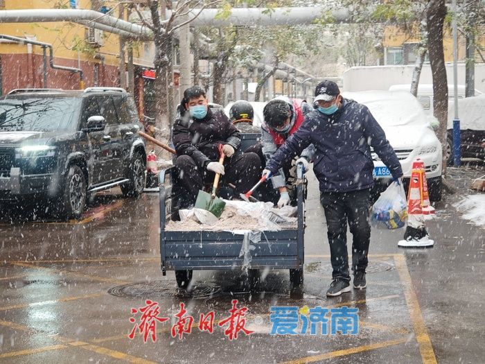寒潮来袭！市中区上下齐心筑牢民生安全屏障