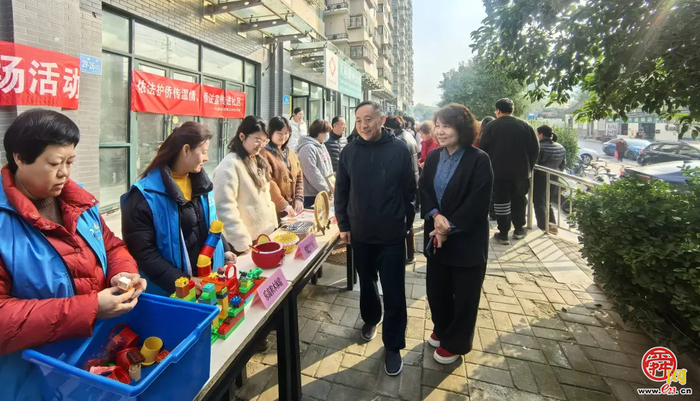 天桥区宝华街街道开展侨法宣传月活动