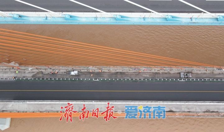 济南黄河大桥老桥斜拉索维修即将启动