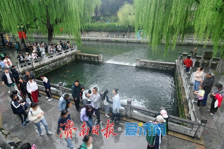 一年四季 泉在济南丨“国庆”8连涨逼近30米大关，黑虎泉水位达到3年来最高