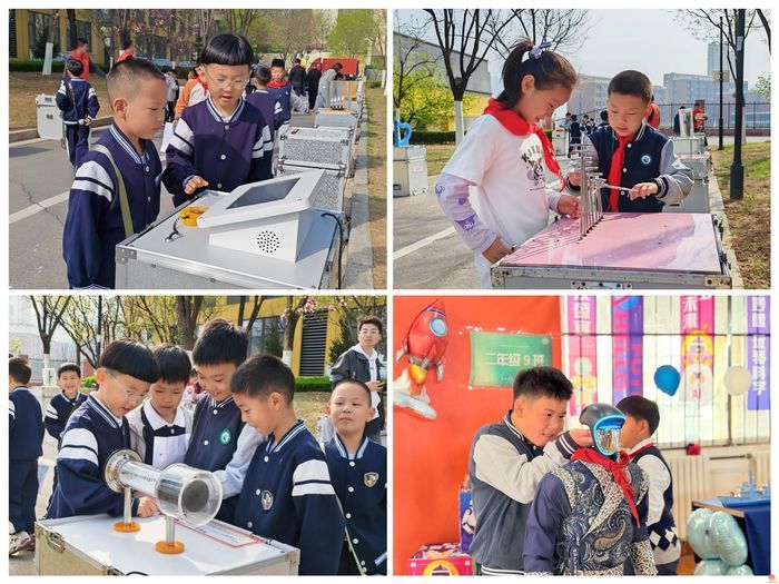 像科学家一样思考，像工程师一样实践！济南市市中区泉泽小学举办科技游园会