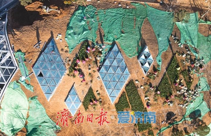 覆土完成，济南轨交4号线“最浅车站”打造泉城新风景