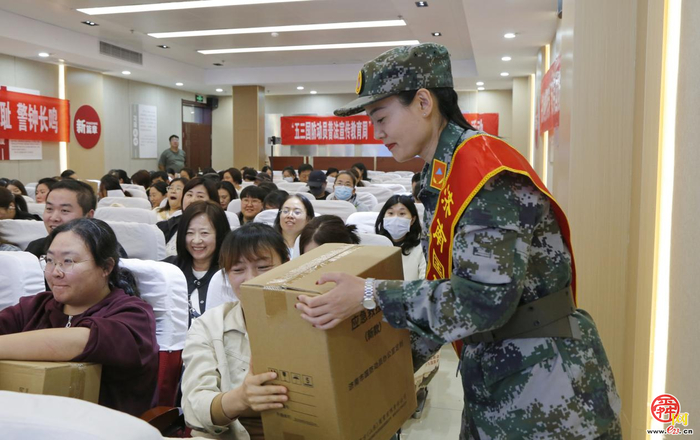 全民国防“泉”动员-市国动办举办“五三国防动员普法宣传教育周”启动仪式暨普法宣传教育“进社区”活动