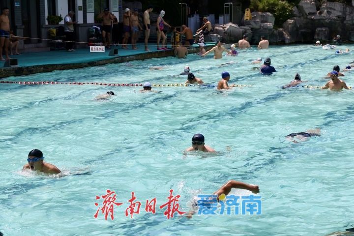一年四季 泉在济南丨高温来袭 泉水浴场成市民消暑好去处