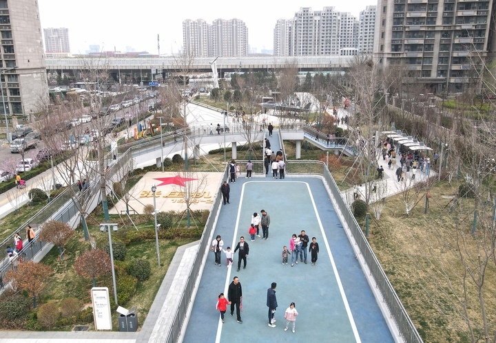 济南机场文化公园周末火出圈