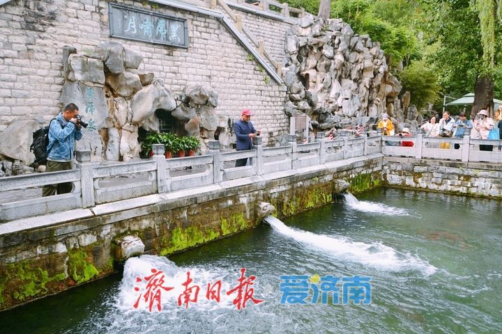 雨助泉涌，济南黑虎泉水位一夜攀升7厘米