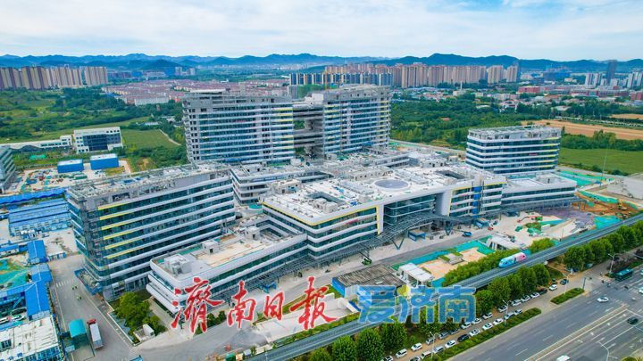 筑就暖心儿科港湾 济南市儿童医院新院区全力推进工程建设