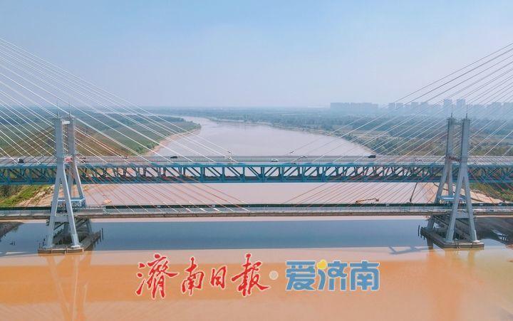 济南黄河大桥老桥斜拉索维修启动