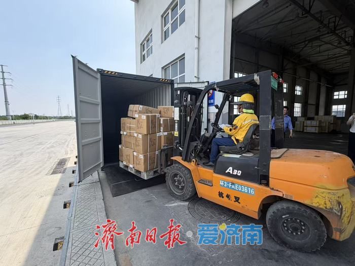 山东中欧班列济南区域首开至土耳其等多国的欧亚混编班列