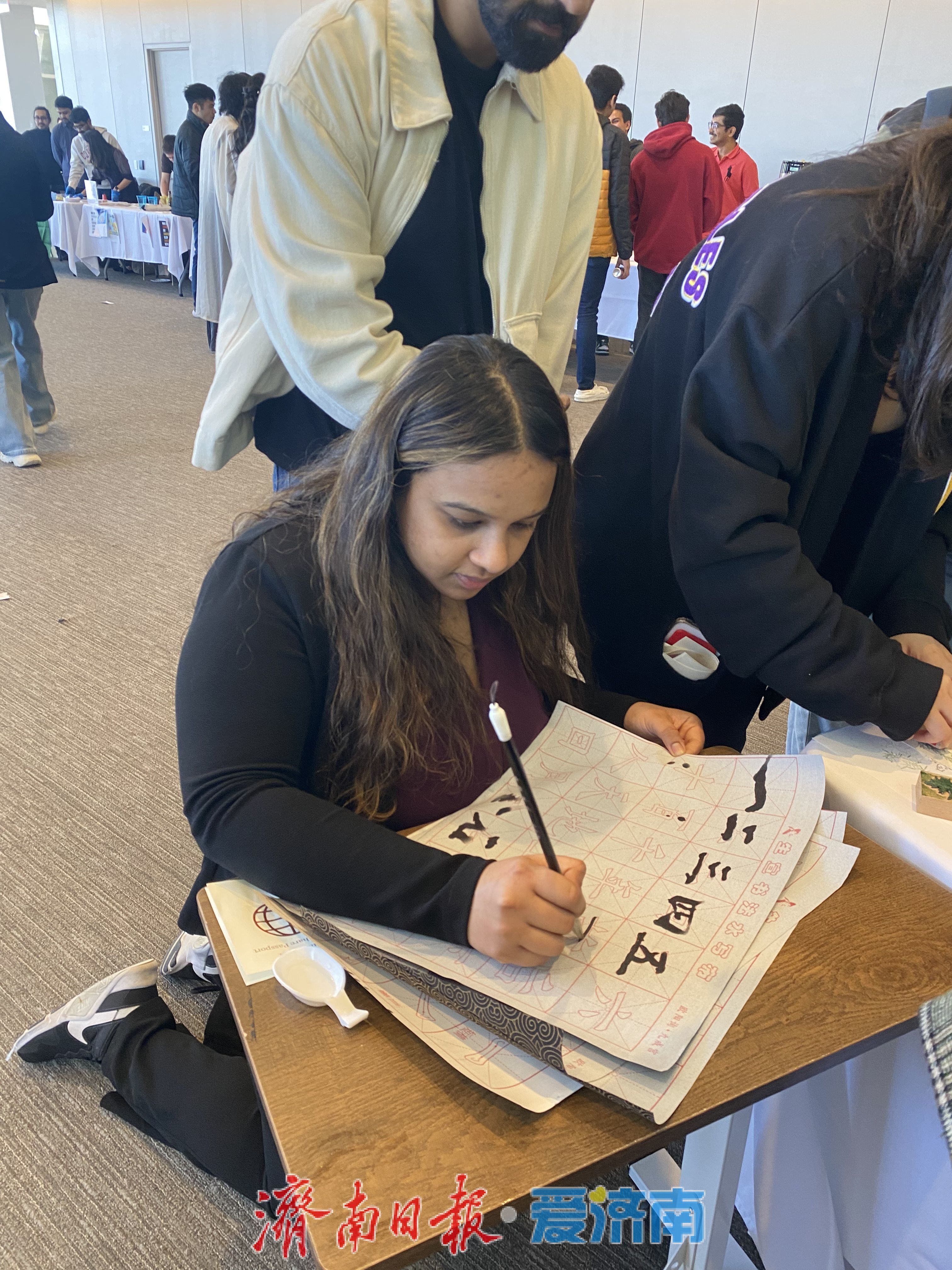 JICC记者美国报道：挡不住的泉城魅力 “曲水亭街”火到纽约校园