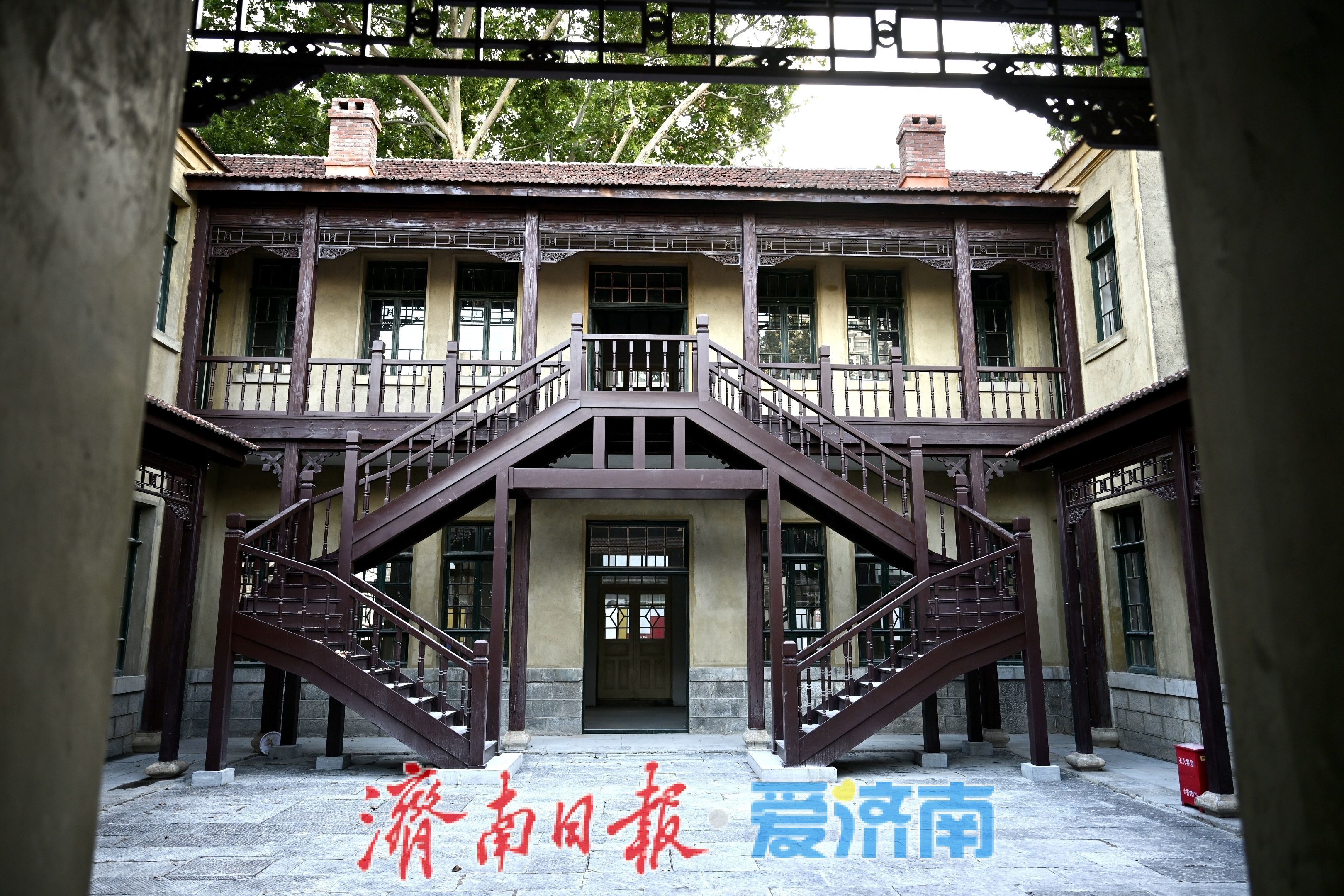 修旧如旧焕新生！老商埠广智里小洋楼修缮进入收尾阶段
