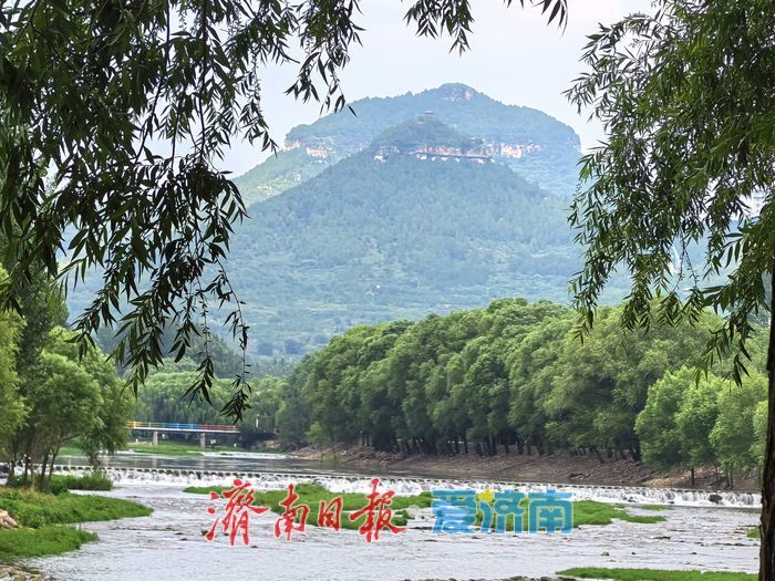 一年四季 泉在济南丨济南玉符河雨后美如画 市民踏浪戏水享夏日清凉