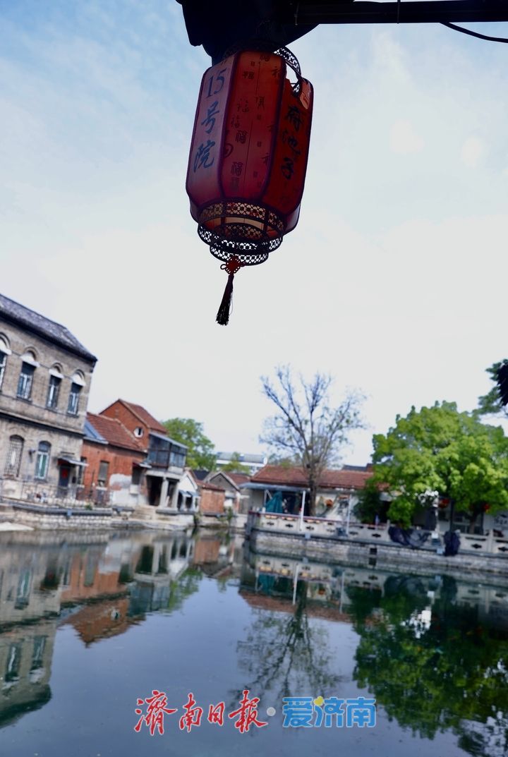 济南王府池子水质清澈见底，春日赏泉正当时